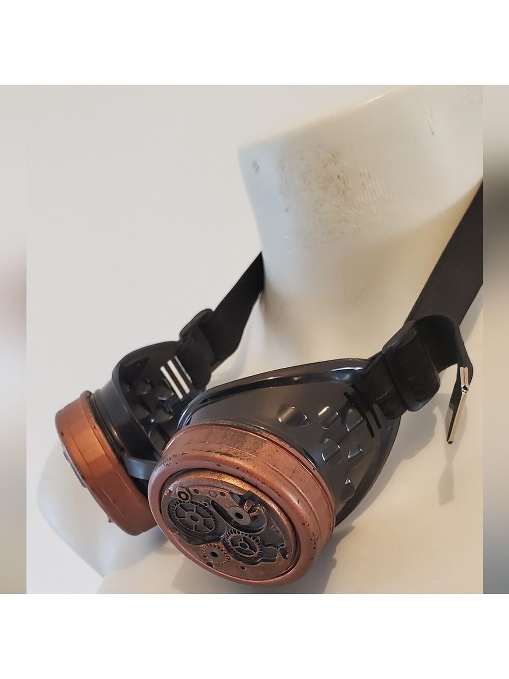 Steampunk Rust Color Goggles - Picture 4 of 9